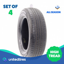 Set Of 4 Used 22565r17 Kumho Solus Kh16 100h - 8.5-932 Set Of 4 Used 22565r17 Kumho Solus Kh16 100h - 8.5-932