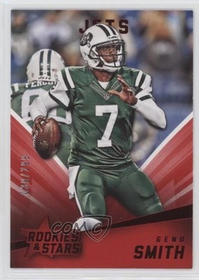 2015 Panini Rookies & Stars Retail Longevity Red 39/299 Geno Smith #10 0q1p