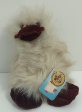 Rare Russ Berrie Gwork Platypus Duck Stuffed Floppy Plush Toy Vtg With Tags