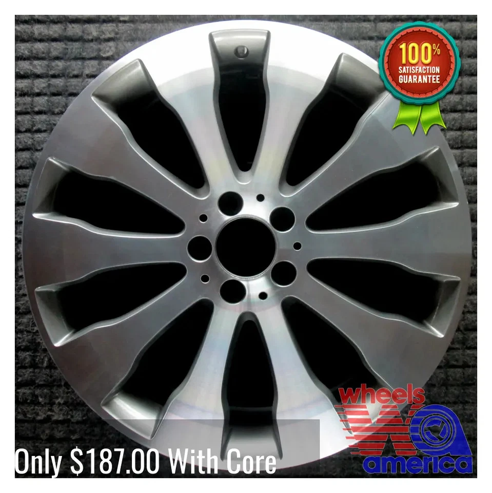 Wheel Rim Mercedes-Benz GLS350 GLS350d GLS450 GLS63 AMG 20 2017-2019 OE 85553 Foto 2 de 4