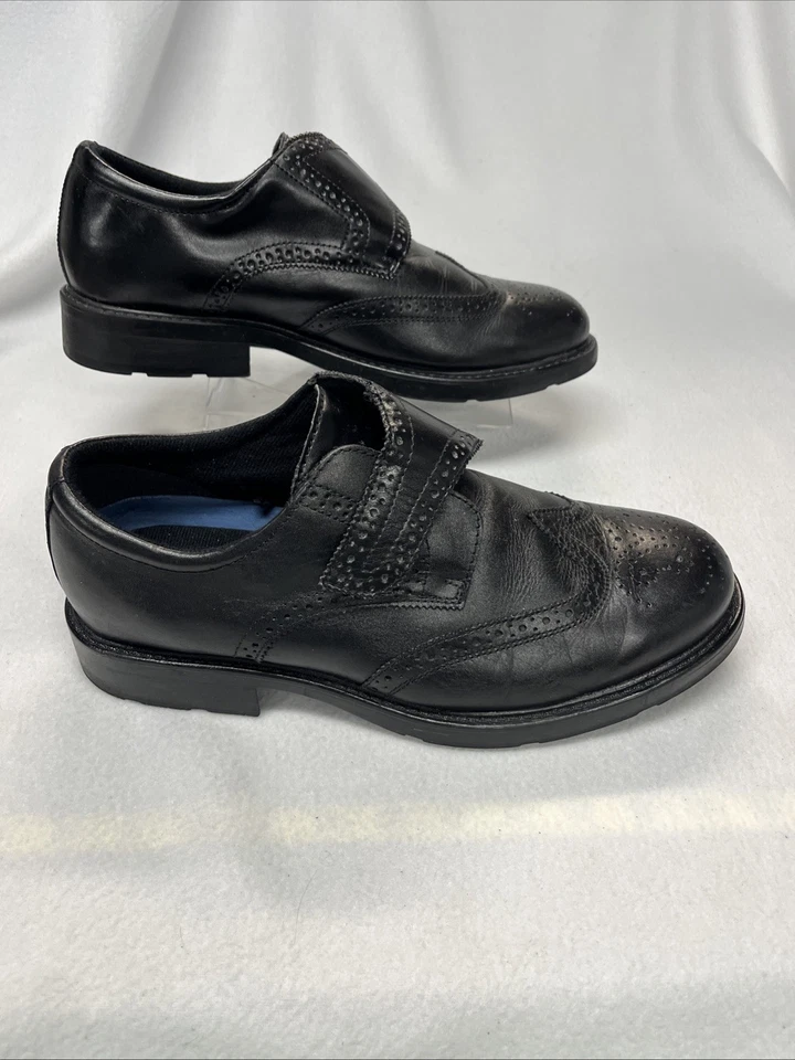 Dr Scholl's Men's Size 11W Monk strap Oxford Shoes, Black - Image 2 of 4