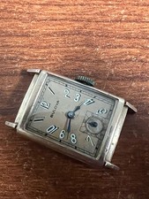 Vintage Bulova 14K Solid Gold Caliber 7AP Men's Wristwatch for Repair