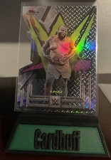 🤼 Kamala 2025 #D/35 WWE Topps Finest Uncommon Die Cut Wrestling