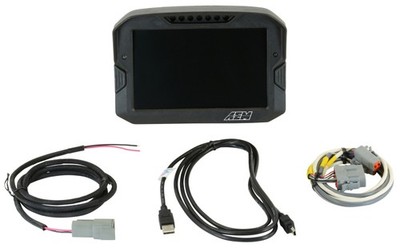 AEM For CD-7 Carbon Fiber Digital Race Dash With 7-Inch Color Screen And CAN