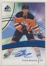 2020 Upper Deck SP Game Used Authentic Rookies Blue Tyler Benson #162 Auto 0zu