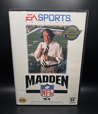 Madden NFL '94 (Sega Genesis, 1993) - Limited Edition - Manual Included