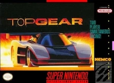 Top Gear - SNES Super Nintendo Game