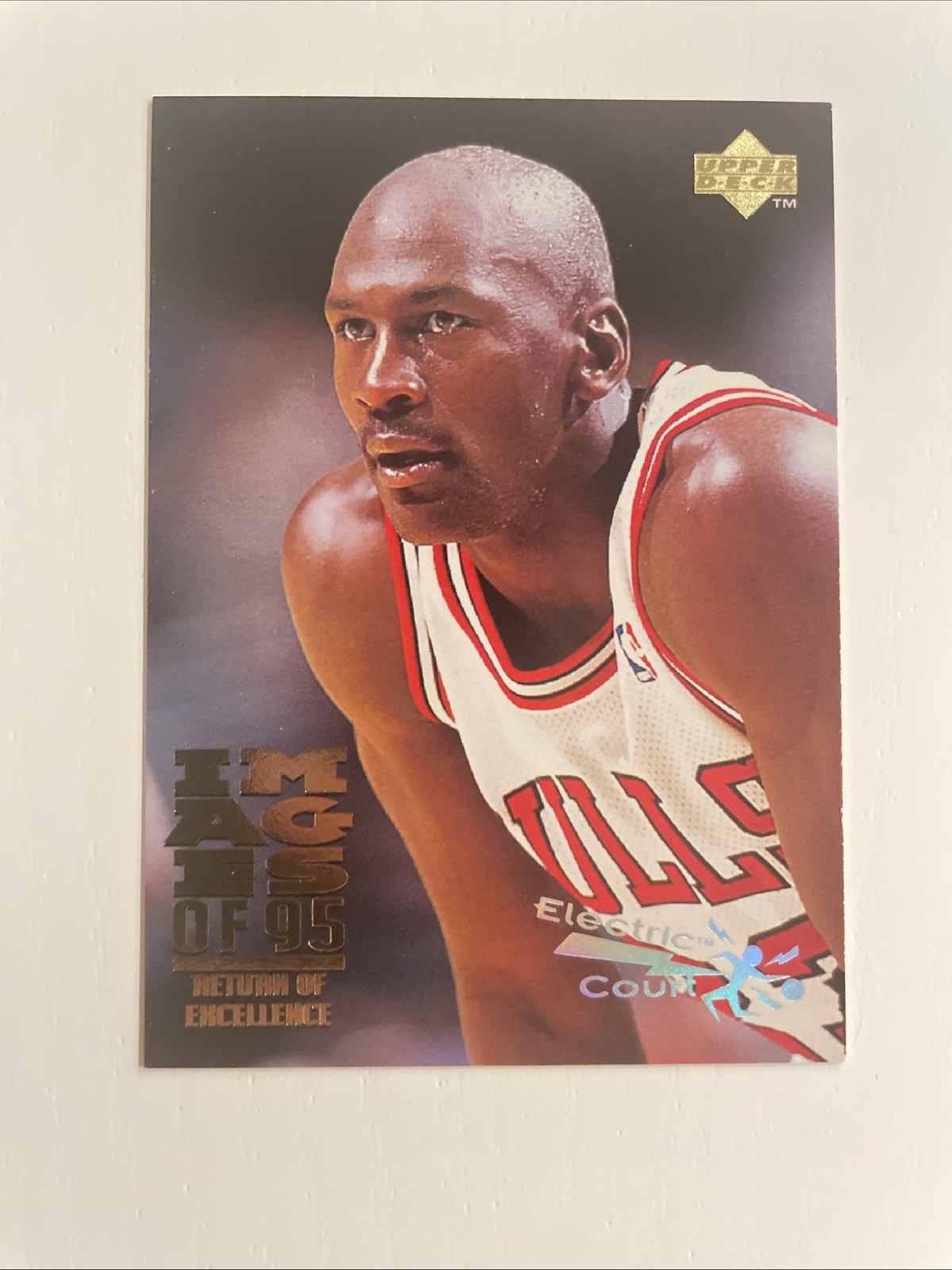 1995-96 Upper Deck - Michael Jordan #335 Electric Court