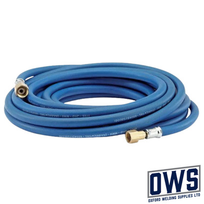 Einfach Sauerstoff montiert Gummischlauch Rohr Schneiden & Schweißen 5M 3/8'' BSP Gas 10mm