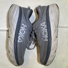 Hoka One One Bondi 7 Mens Size 10 Running Shoes Sneakers Wild Dove Dark Shadow