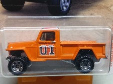 Matchbox 1951 Willys Jeep Pickup 4x4 Custom General Lee Dukes Of Hazzard