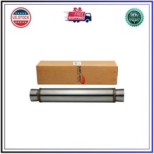 Stainless Steel Exhaust Resonator 2.25 x 18/22 Straight Gasflow Muffler