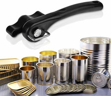 Apriscatole Manuale,Apriscatole Professionale in Acciaio Inox Con Impugnatura An