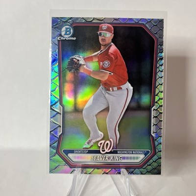 Bowman Chrome 2026 Seaver King Washington Nationals Reptilian Refractor #BCP-129