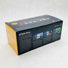 Blackmagicdesign ATEM Mini Live Streaming Production HDMI 4-Channel Switcher