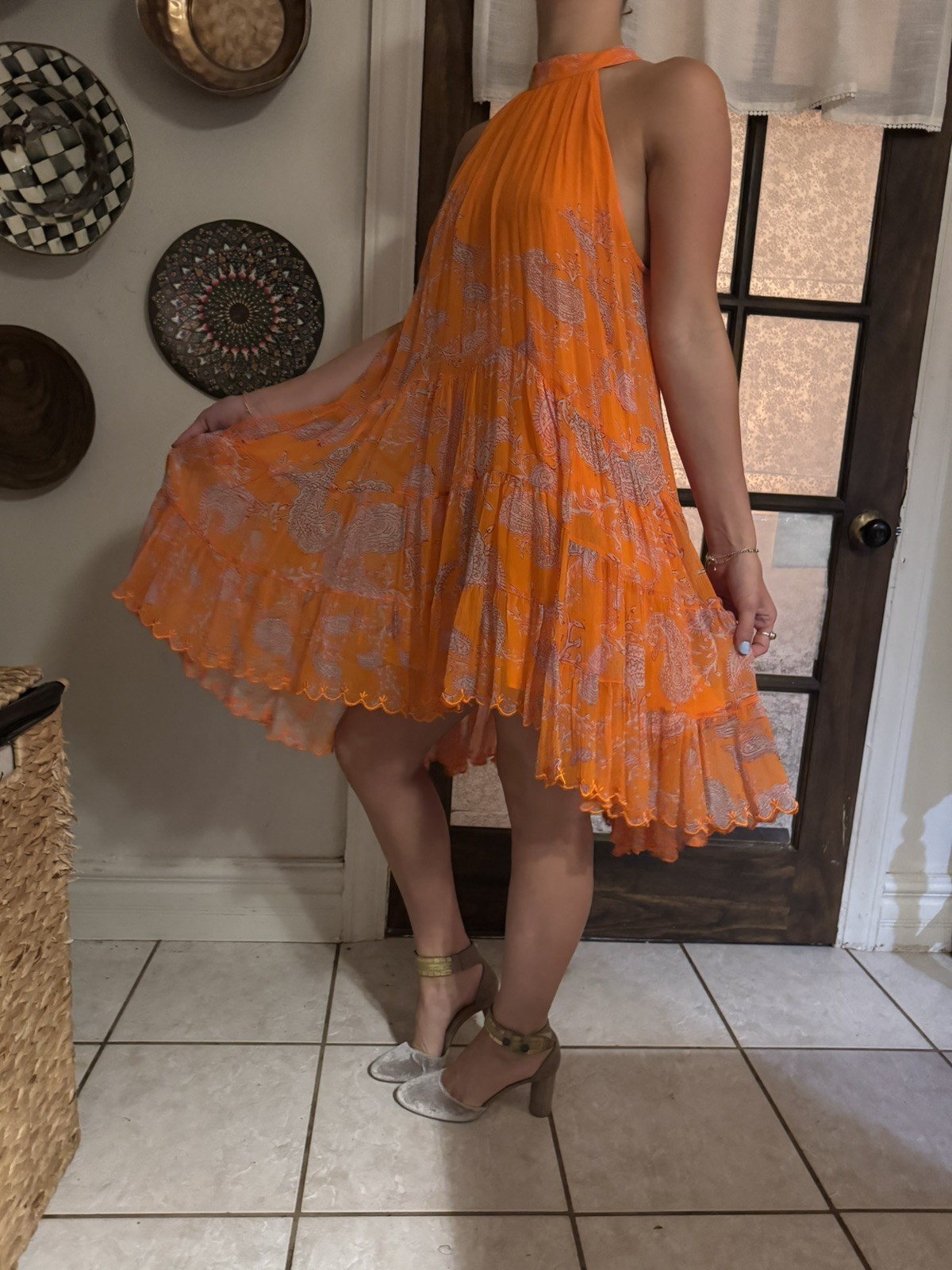 NWT Hemant And Nandita Dress Size S Woman’s