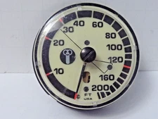 US Divers Aqua Lung 200ft Depth Gauge Scuba Dive Puck Module + Max Depth Gauge