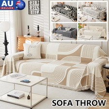 Sofa Towels Couch Throw Cover Blanket Lounge Slipcover Protector Chenille Decor