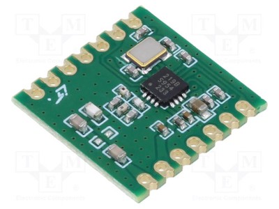 868MHz FSK,GFSK,GMSK,MSK,OOK -119dBm Modul: RF FM-Empfänger