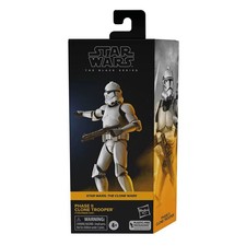 Star Wars Black Series Phase II Clone Trooper 6  Action Figure Hasbro Clone Wars
