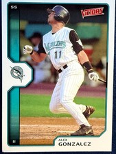 2002 UPPER DECK VICTORY #391 ALEX GONZALEZ (FLORIDA MARLINS) BASEBALL CARD