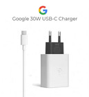 Chargeur Rapide Officiel Google 30W PD USB-C pour Pixel 8 7 6 5 + Jeu de Câbles