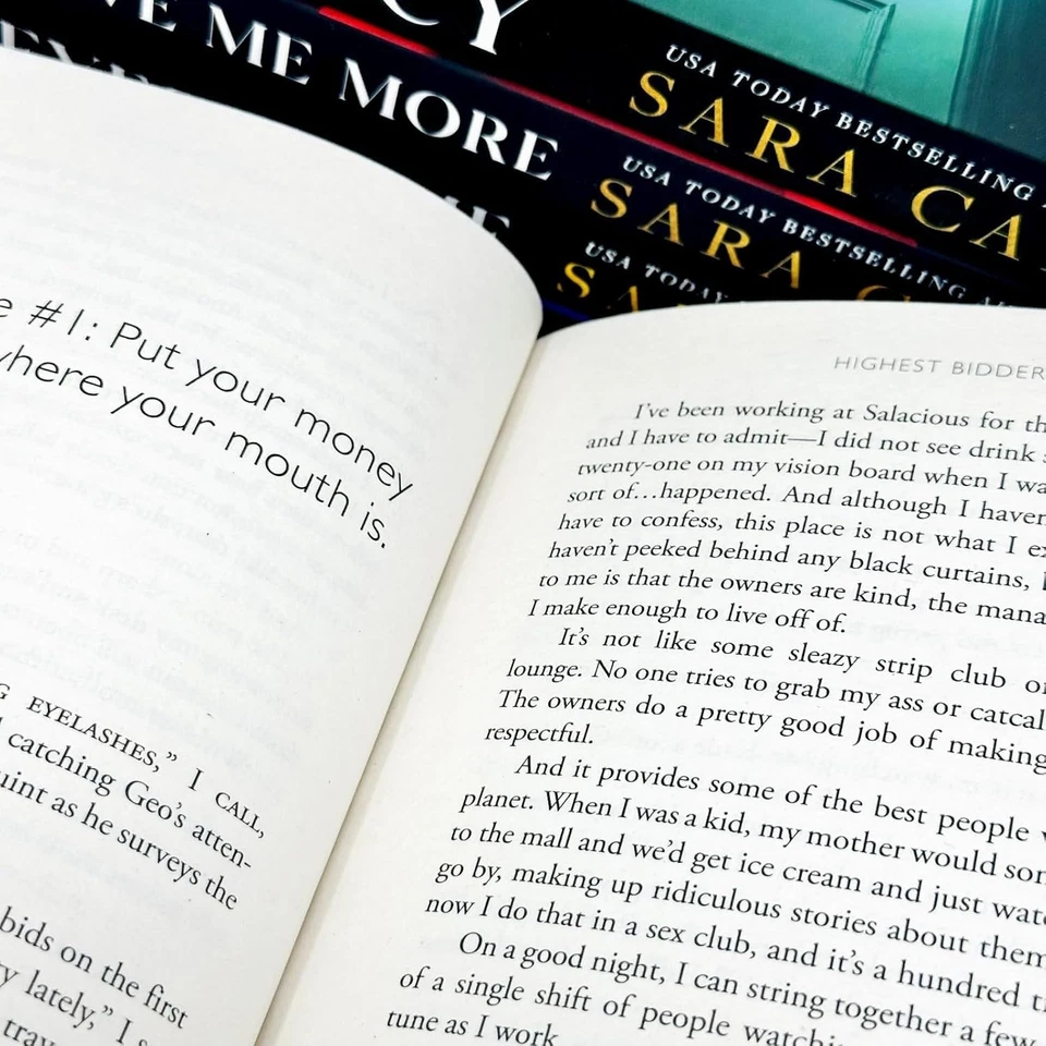 Salacious Players Club Series 5 Books Collection Paperback Set By Sara Cate - Image 4 of 4