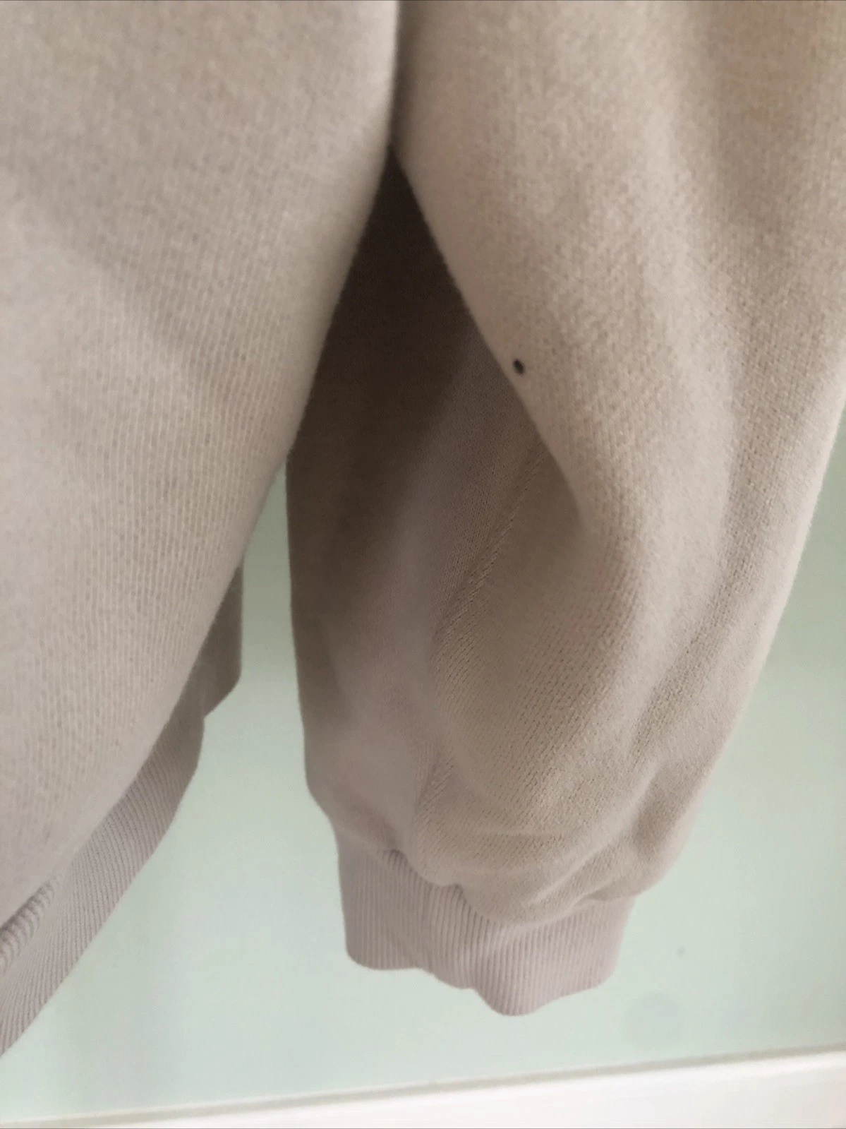 OFF WHITE Lululemon Steady State Pullover Felpa con Cappuccio Uomo XXL Crema Bianco Off Felpa 2XL