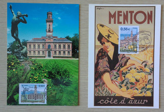 Cartes Premier jour 2009 Fête du Citron Menton Le Musée Tarbes