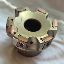 Shell End Mill Face Milling Cutter 3in Dia 1.5in Bore 45&deg; W Carbide Inserts