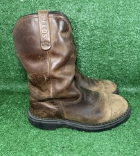 Red Wing Vintage Redwing Pre-Pecos Boots Feather Tag USA Made Men 10 D VERY RARE