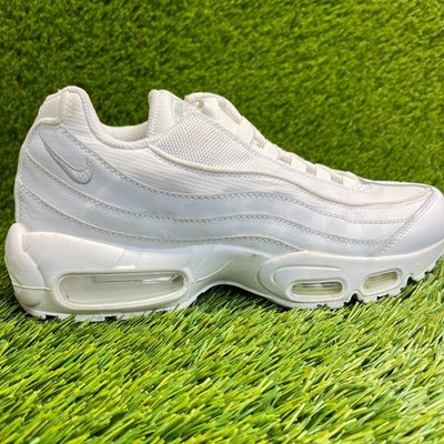 Nike Air Max 95 Essentials Mens Size 7.5 White Athletic Running Shoes Sneakers