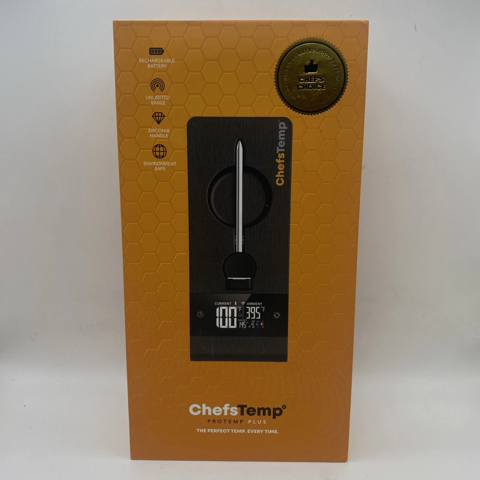 ChefsTemp ProTemp Plus Wireless Rechargeable Meat Thermometer