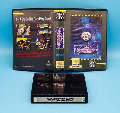 The Irritating Maze MVS • Neo Geo JAMMA Arcade System • SNK Saurus