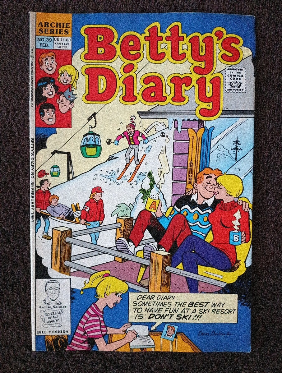 Betty's Diary #39 (ARCHIE COMICS Publications, Inc. February 1991