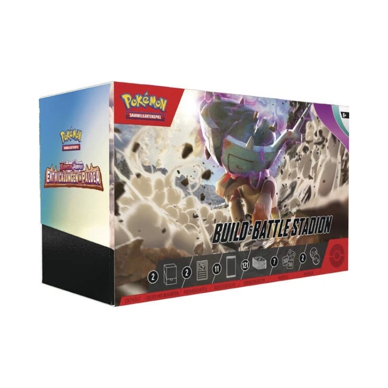Pokemon Karmesin & Purpur Entwicklungen in Paldea Build & Battle Stadion - DE