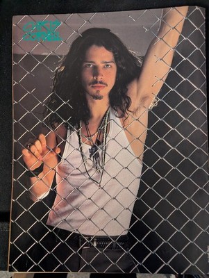 Chris Cornell-  vintage full page music magazine poster - perfect for framing