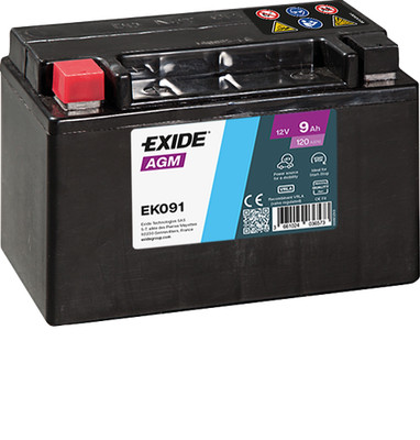 Starter Battery EXIDE EK091