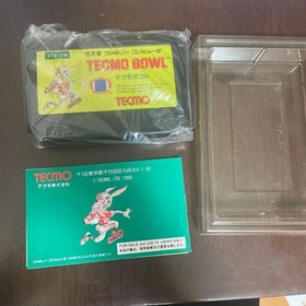 NES Tecmo Bowl Famicom JPN  Vintage Limited Edition Rare Video Game Model