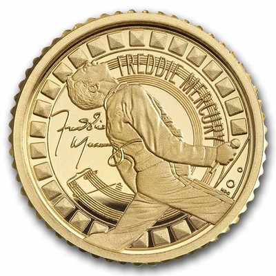 2025 GB 1/40 oz Gold Proof Music Legends: Freddie Mercury | eBay