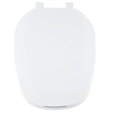 Eljer Emblem Elongated Toilet Seat W/ Square Front Closed Front W/ Cover