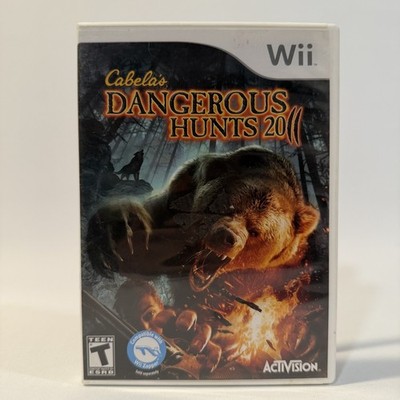 Cabela's Dangerous Hunts 2011 Nintendo Wii Hunting Action Shooter Video Game