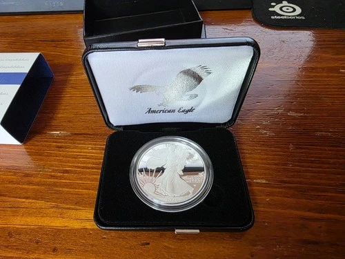 2026 P Congratulations Set American Eagle 1oz Silver Proof Coin In hand 26RF