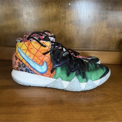 Nike Kyrie 4 Multicolor Basketball Mid-Top Lace-Up Sneakers US MENS 13