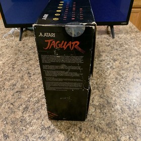 Atari Jaguar Console and Atari cd player CIB!