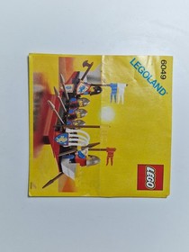 Lego Vintage Set Legoland Castle 6049 Viking Voyager, with instructions