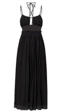 Ulla Johnson Women's Freya Adjustable Straps Cut-Out Dress Size 4
