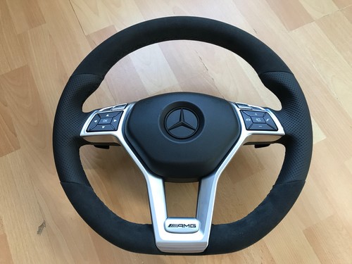 ORIGINAL LENKRAD AMG MERCEDES A B C E SL SLK GLK W172 W176 W212 W204 W218 W231 - Picture 2 of 15