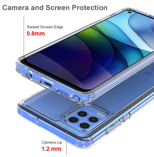 Aquaflex Transparent Anti-shock Étui Housse Légère pour Moto G Stylet 5G 2021 - Photo 4 sur 6
