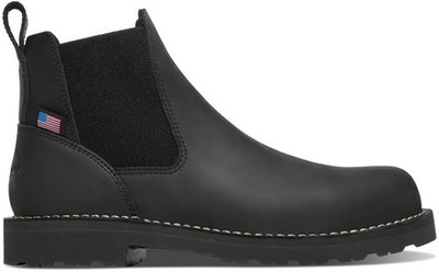 Sale! Men's Danner Bull Run Chelsea 6'' Black Medium Width